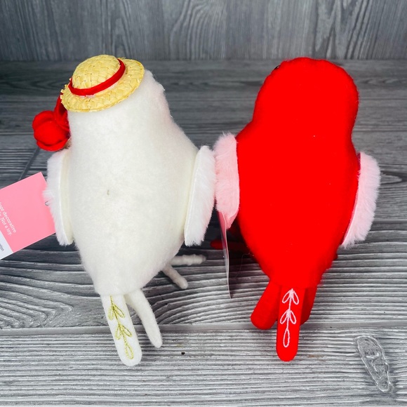 2 target spirtz fleet feathery friends live birds valentine’s day fledge & jet - Picture 3 of 6